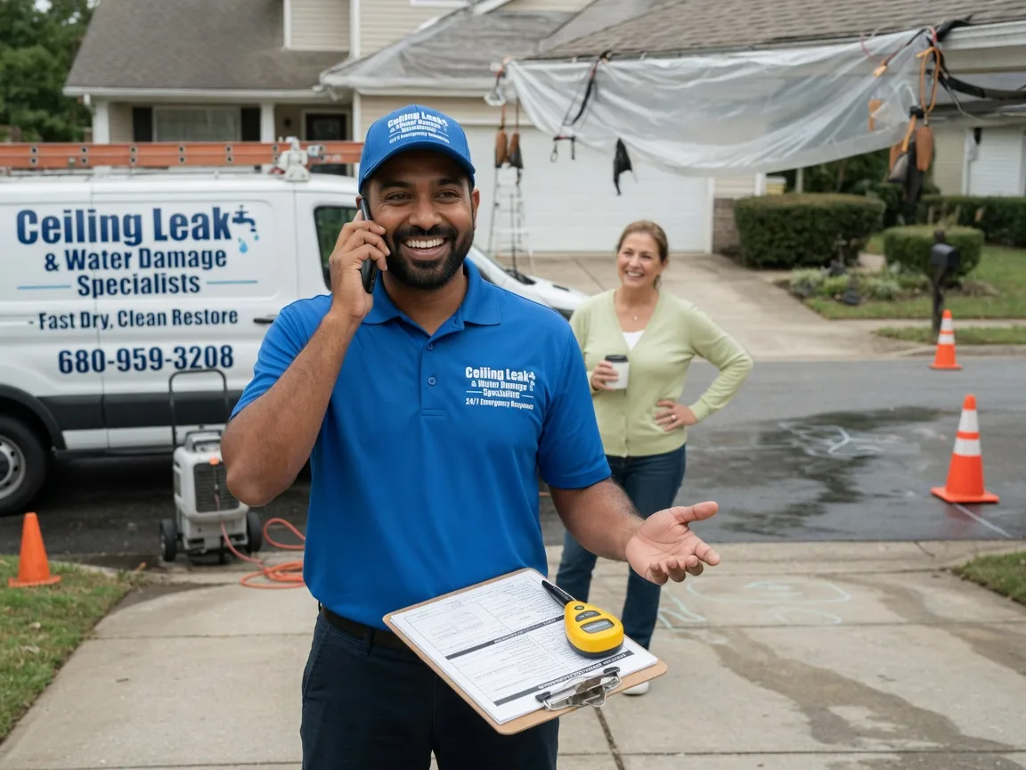 Ceiling Leak Cleanup Gorham, NH FAQs